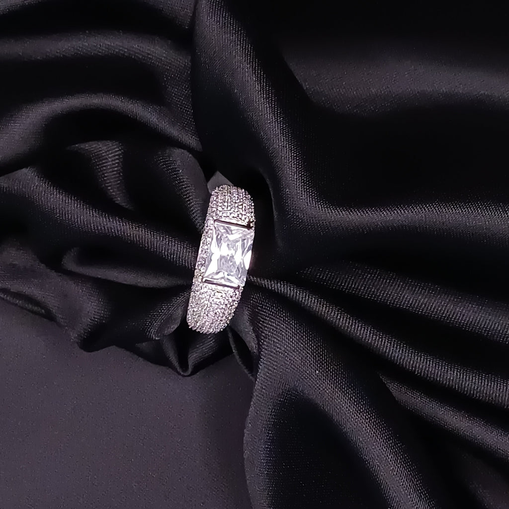 Lumina Rectangular Statement Ring