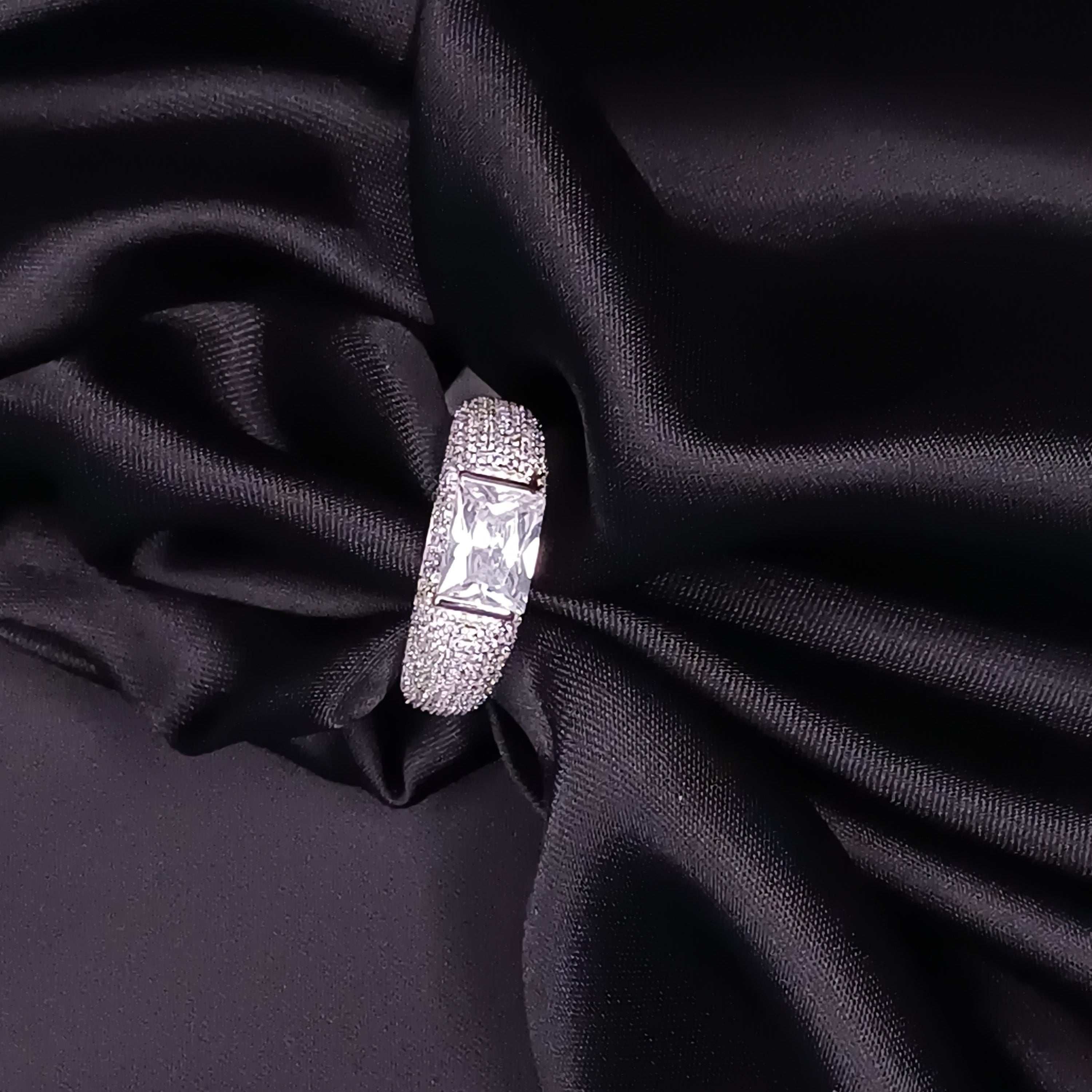 Lumina Rectangular Statement Ring