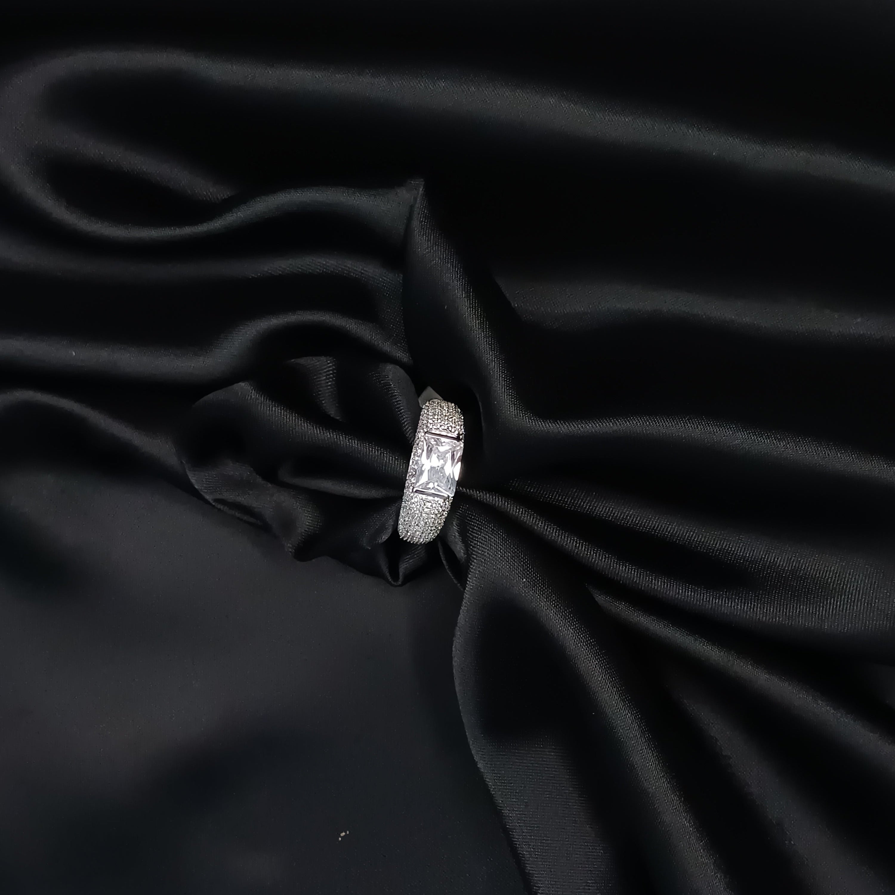 Lumina Rectangular Statement Ring