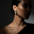 Elysian Pearl Bow Earrings