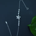 Luminous Sterling Silver Cuff Bracelet
