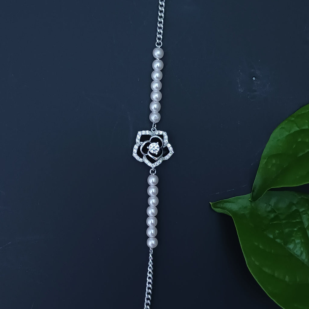 Moonlight Elegance Silver Bracelet