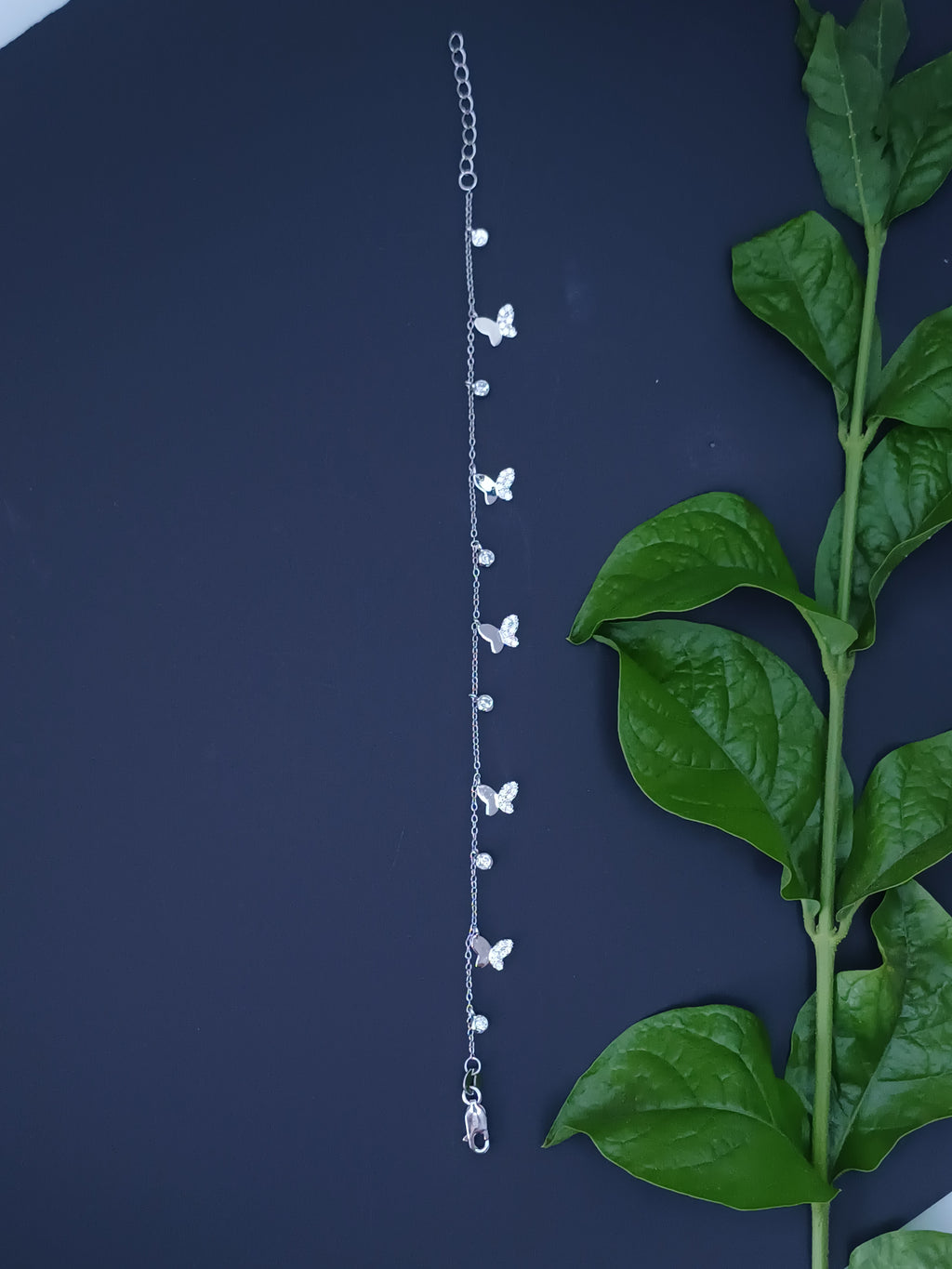 Luminous Silver Link Bracelet