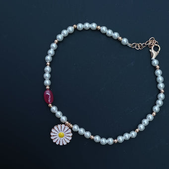 Luminous Silver Link Bracelet