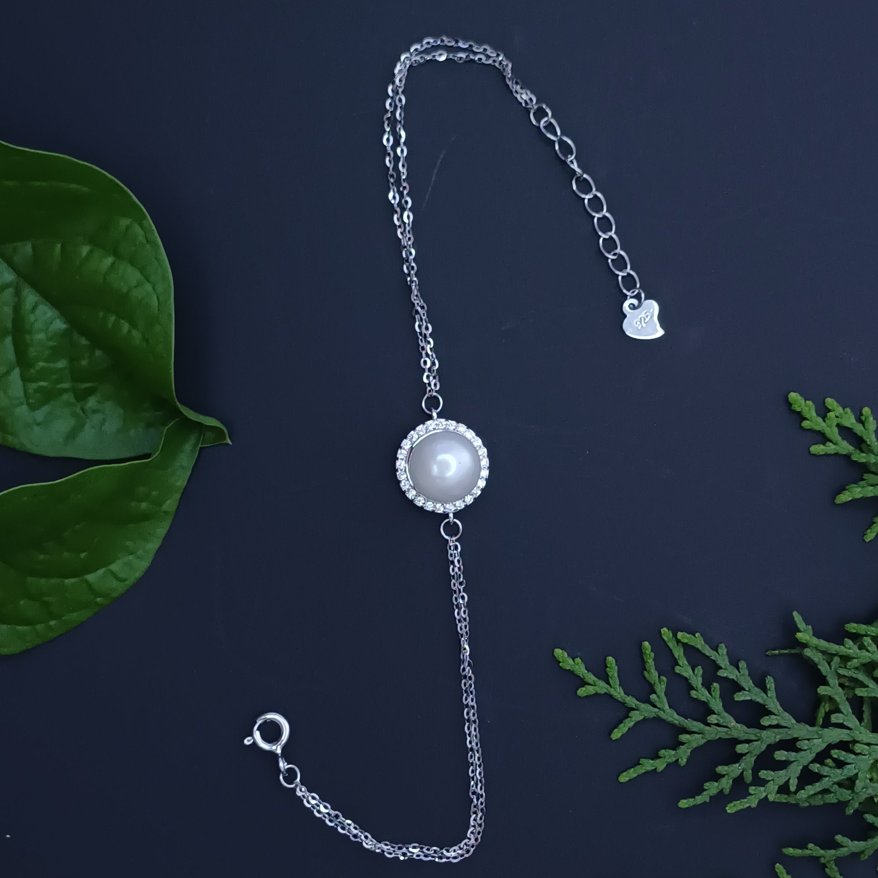 Stella Pearl Sterling Silver Bracelet