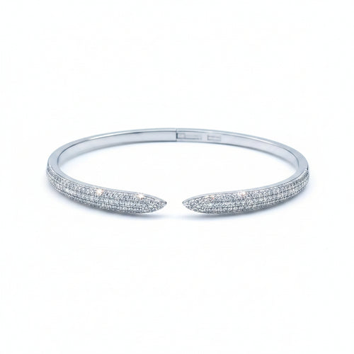 Crescent Spark Open Bracelet