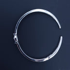 Modernist Circle Cuff Bracelet