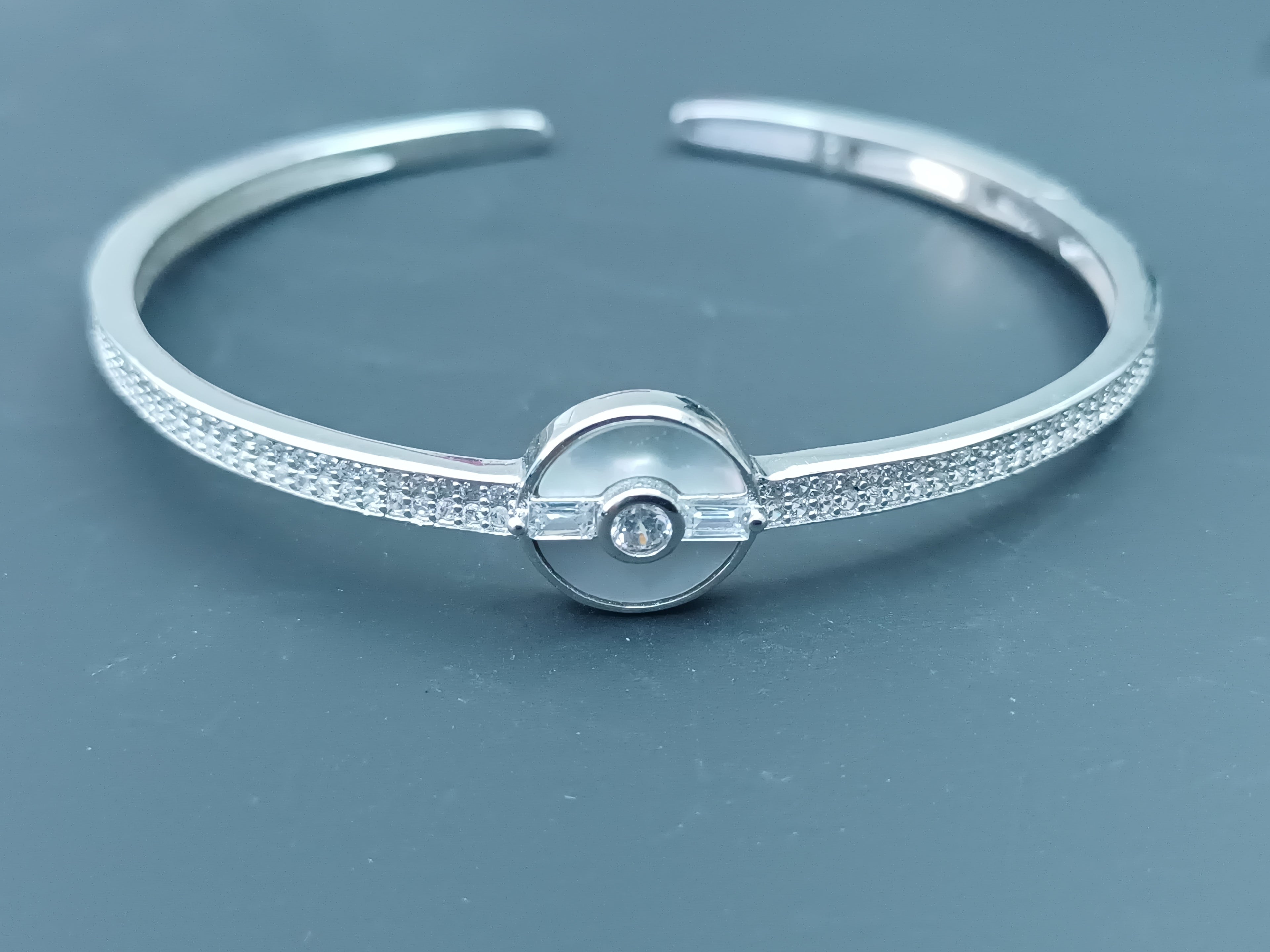 Modernist Circle Cuff Bracelet