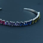 Rainbow Cascade Bracelet