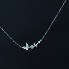 Aria Silver Butterfly Necklace