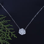 Bella Rose Sterling Silver Necklace