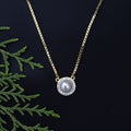 The Signature White Pearl Necklace