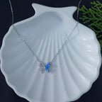 Serenity Sky Butterfly Necklace