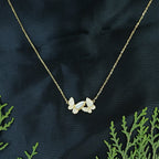 Lumina Twin Butterfly Necklace