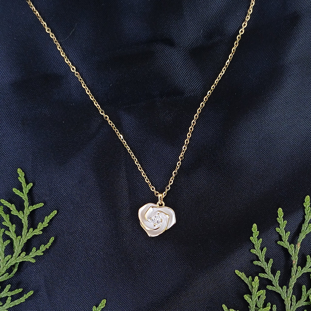 Whispering Rose Necklace