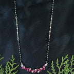 Pink Teardrop Sparkle Mangalsutra