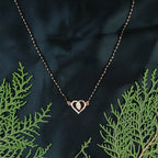 Eternal Hearts Rose Gold Mangalsutra