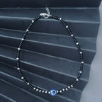 Guardian Evil Eye Silver Anklet