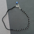 Mystic Blossom Evil Eye Anklet