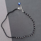 Mystic Blossom Evil Eye Anklet