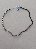 Moonlit Grace Silver Anklet