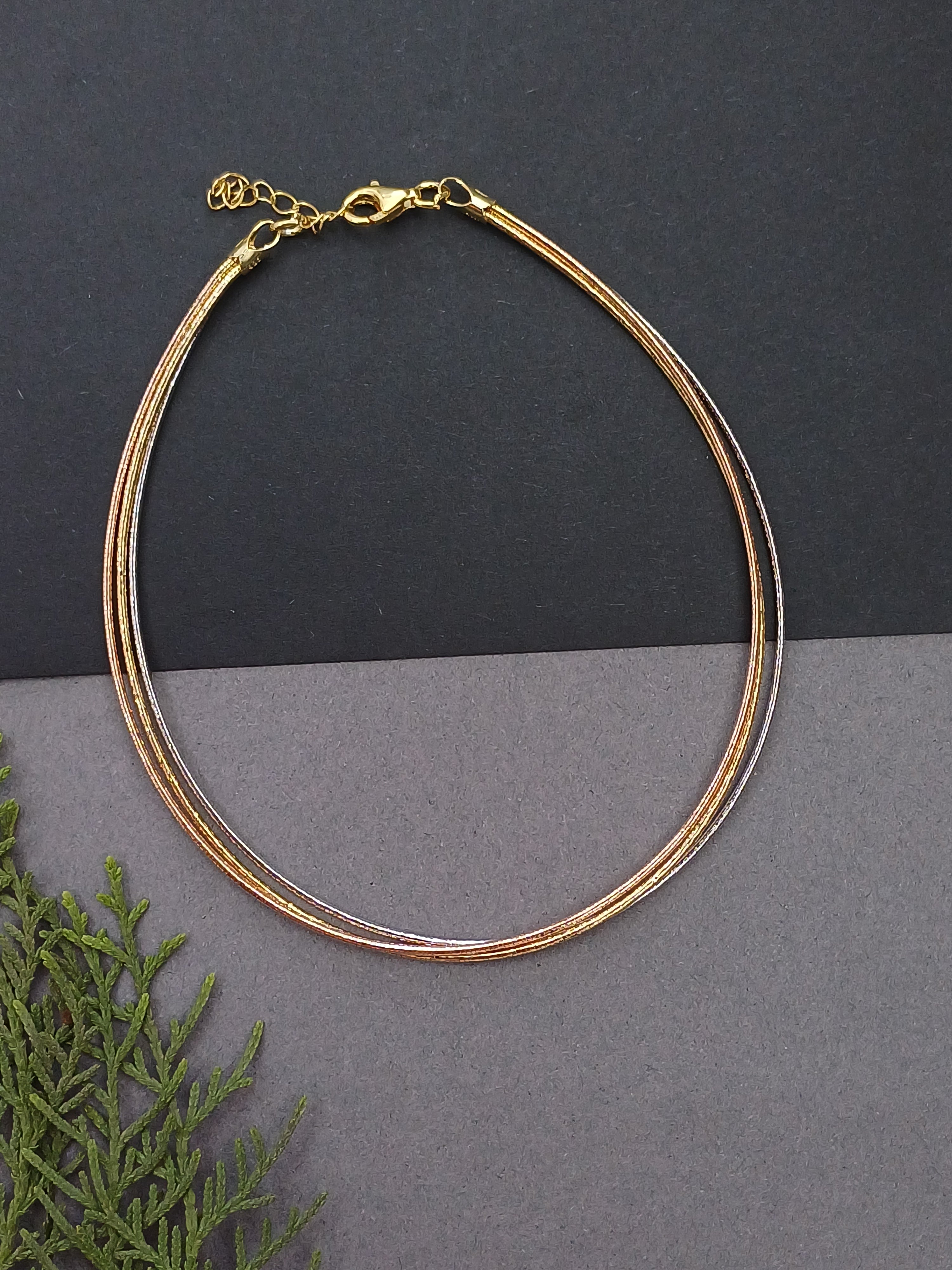 Moonlit Grace Silver Anklet