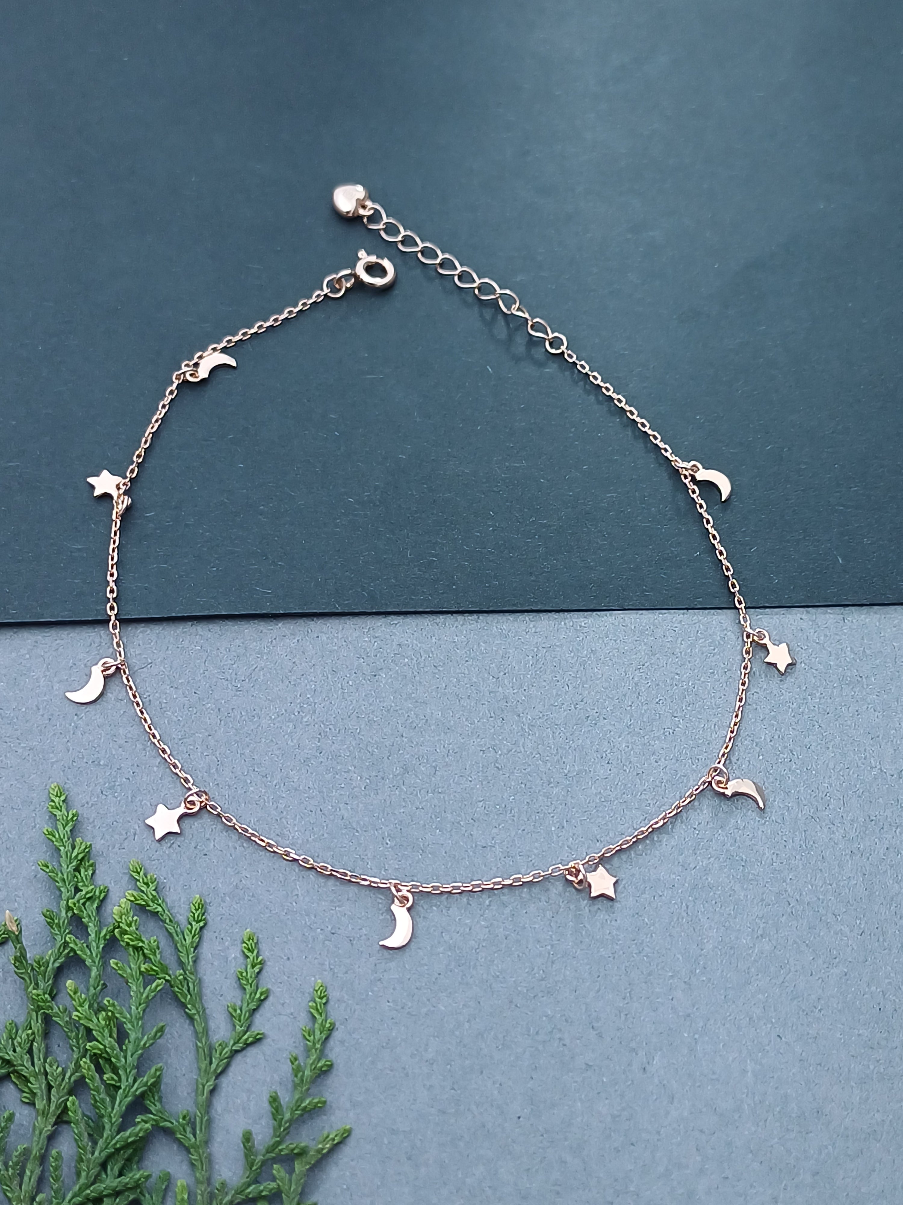 Midnight Sky Charm Anklet