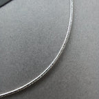 Minimalist Chain Sterling Silver Anklet