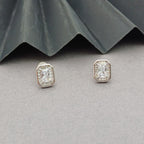 Rectangular Baguette Necklace Set