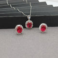 Luminous Silver Pendant Necklace