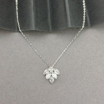 Luminous Silver Whisper Necklace
