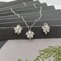 Luminous Silver Whisper Necklace