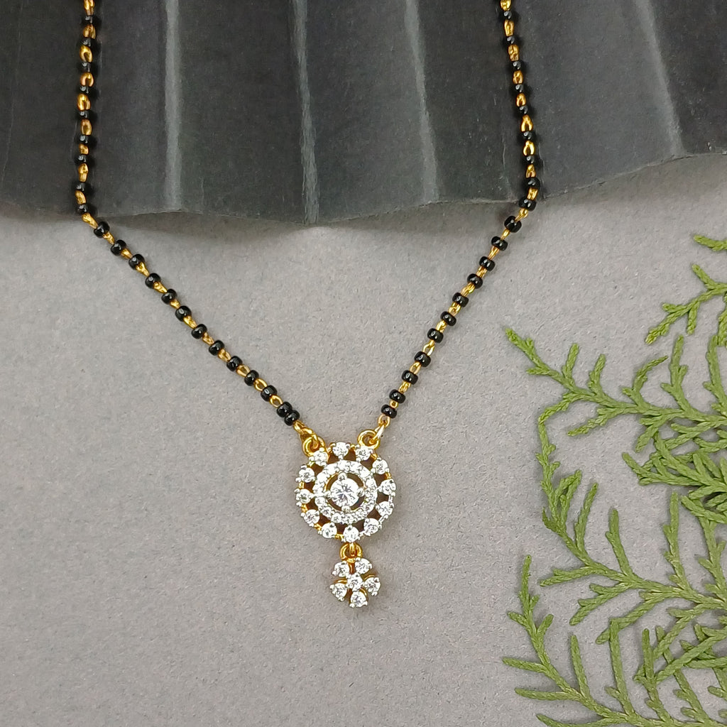 Aura Floral Halo Mangalsutra Set