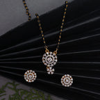 Aura Floral Halo Mangalsutra Set