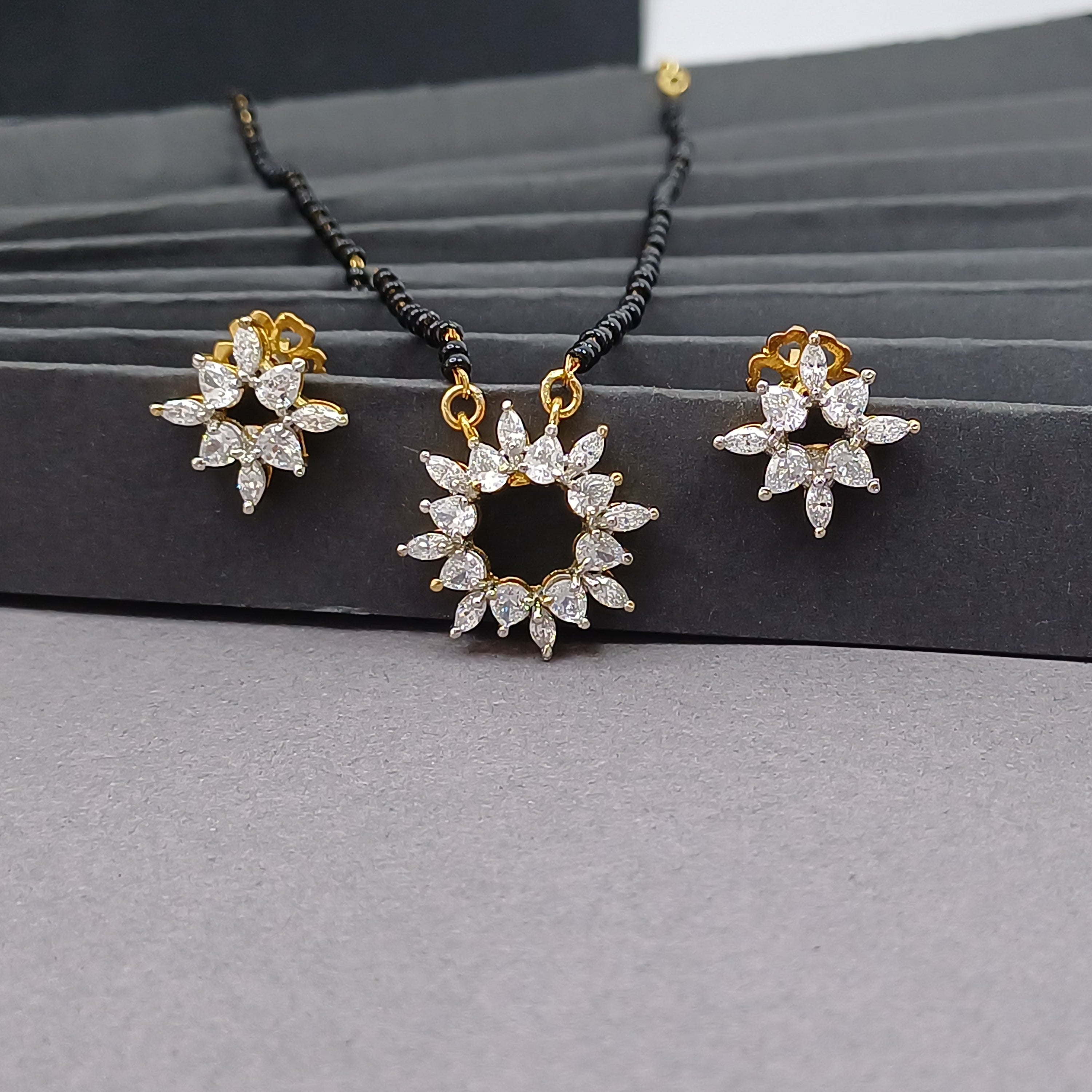 The Solstice Star Mangalsutra Set