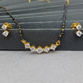 Modern Gold Vermeil Mangalsutra set