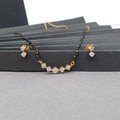 Modern Gold Vermeil Mangalsutra set