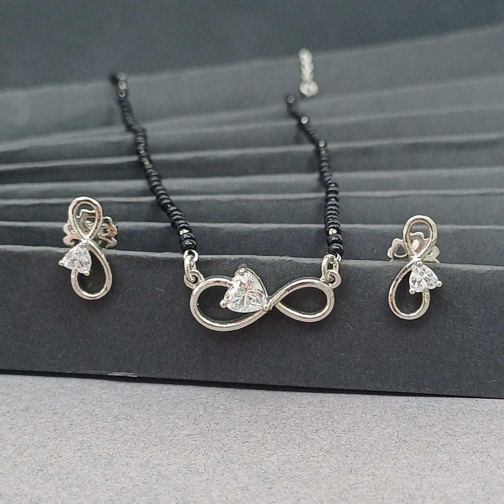 Infinite Heart & Loop Mangalsutra Set