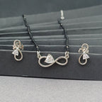 Infinite Heart & Loop Mangalsutra Set