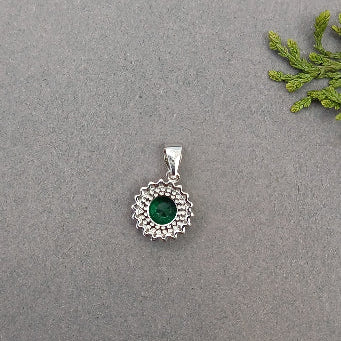 Moonlit Whisper Silver Pendant