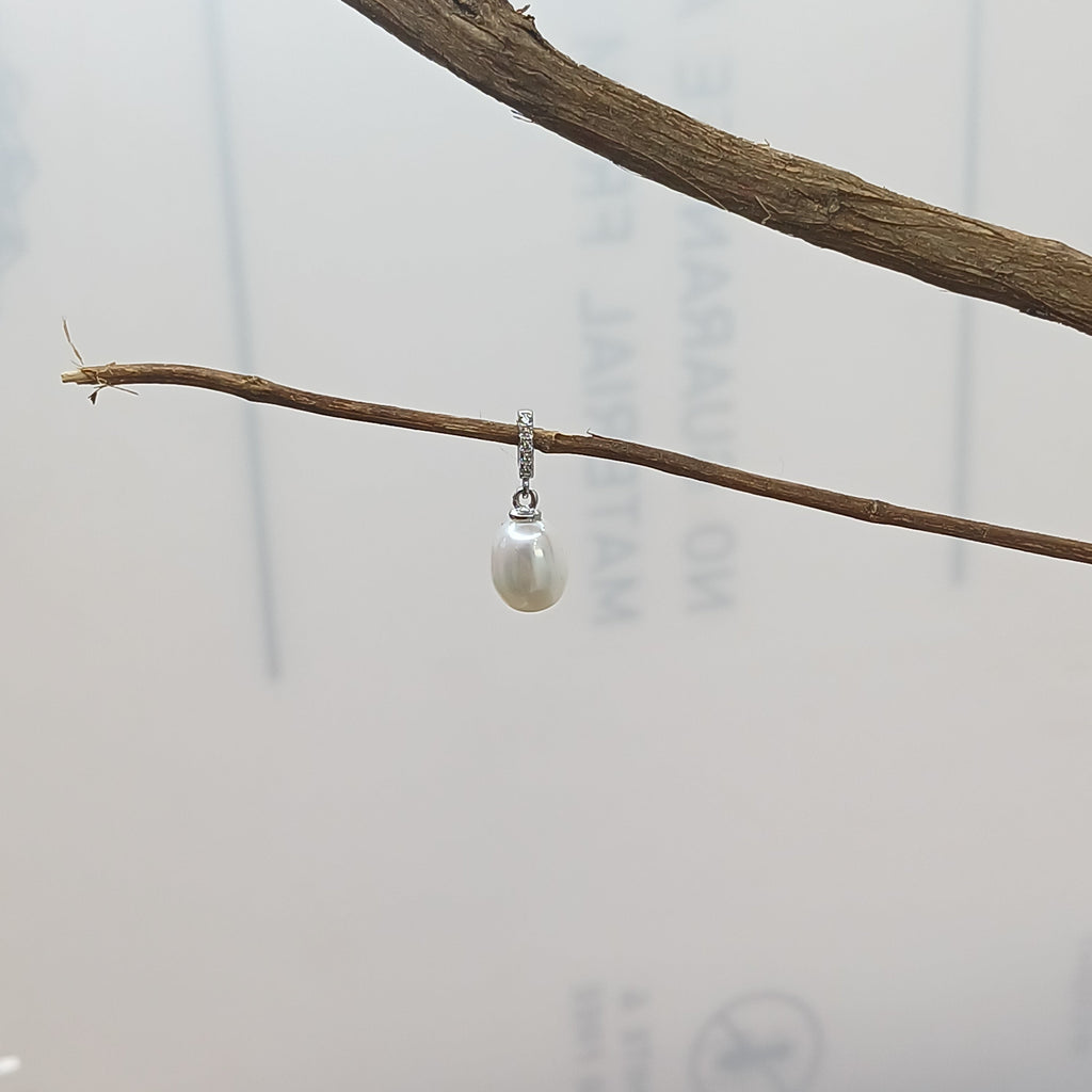 Pearl Perfection Silver Pendent