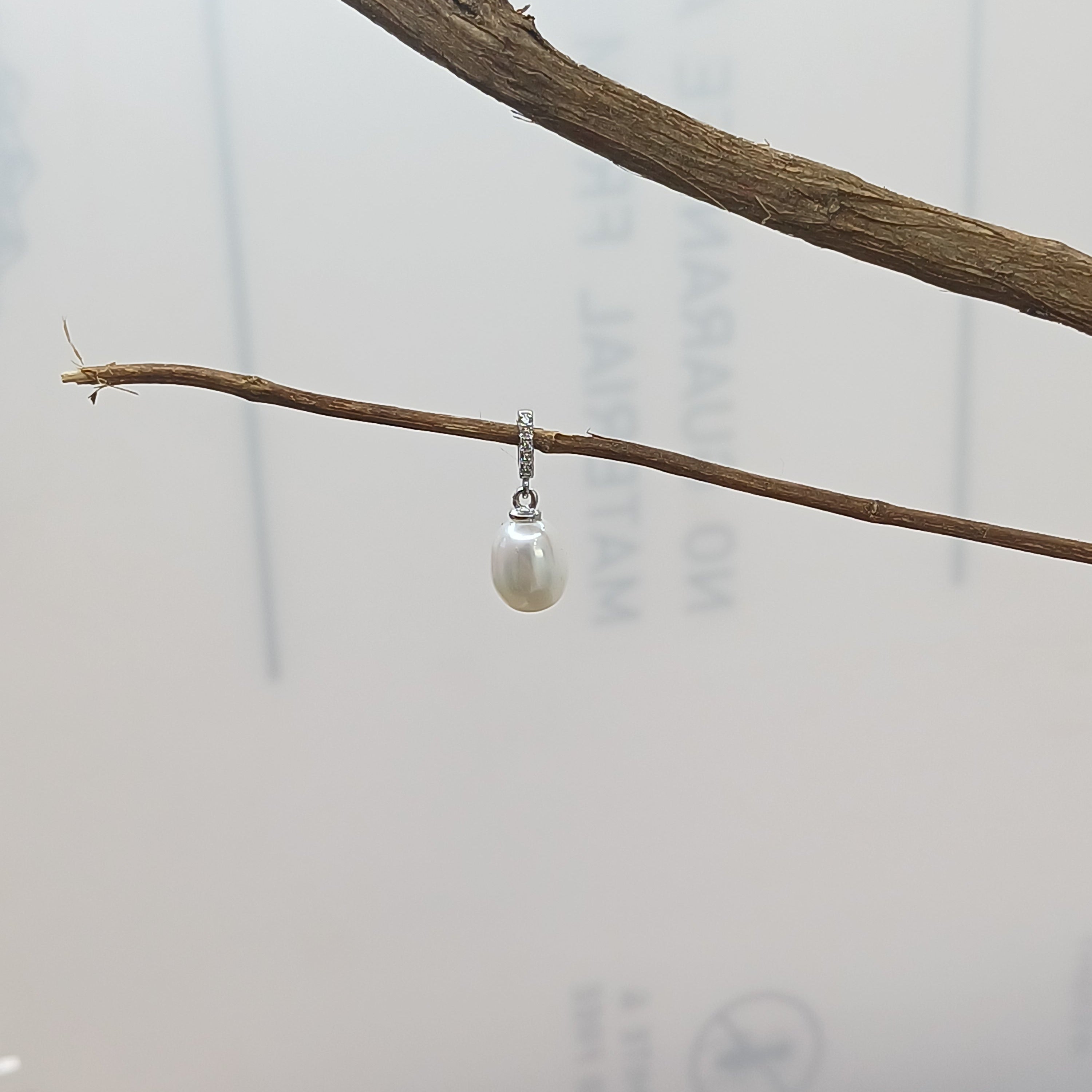 Pearl Perfection Silver Pendent