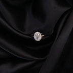 Signature Oval Halo Ring