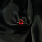 Royal Ruby Silver Ring