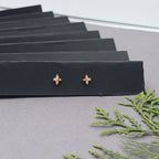 Whisper Cross-Petal Earrings