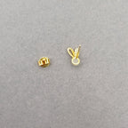 Ethereal Drop Sterling Silver Earring