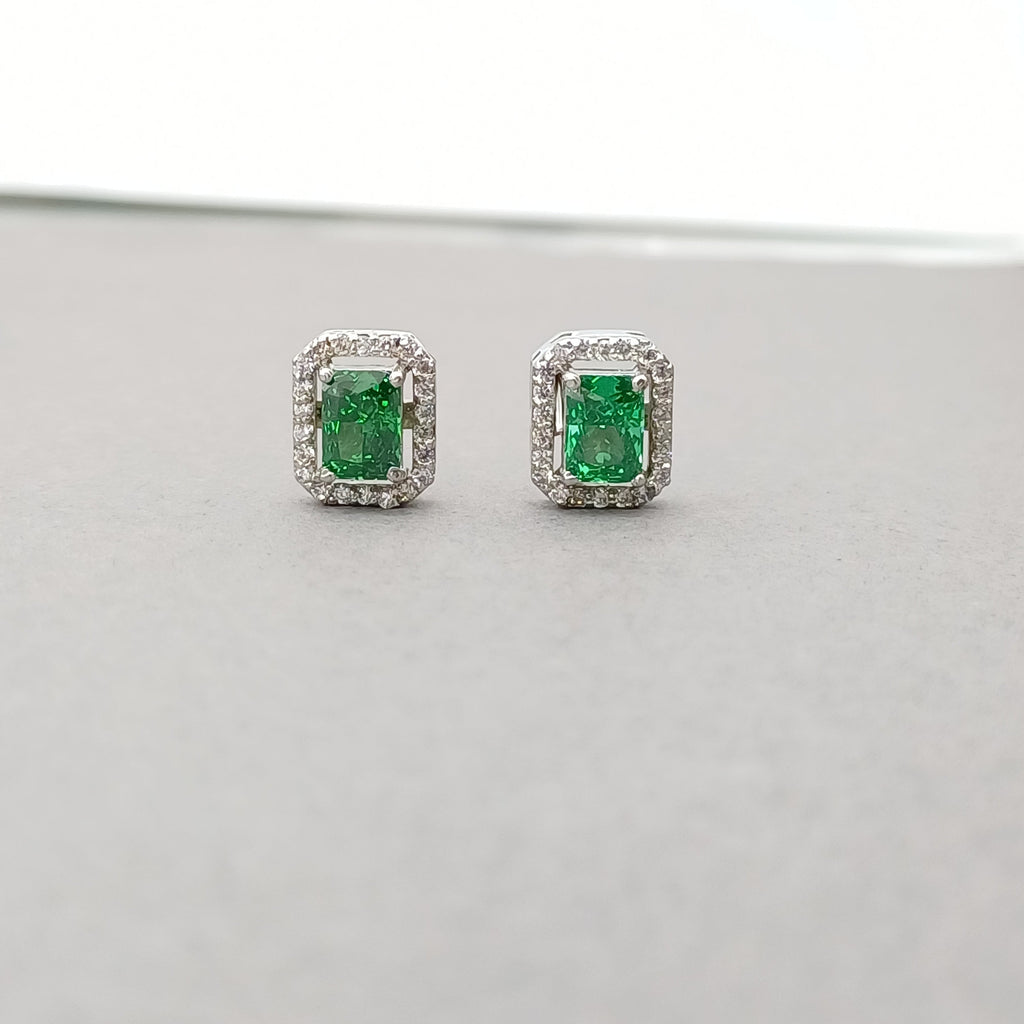 Signature Green Estate Earrings