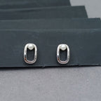 Fluid Pearl Sterling Silver Earring