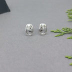 Fluid Pearl Sterling Silver Earring