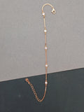 Signature Link Rose Gold Plated Bracelet
